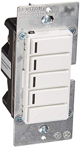 Leviton VRCZ4-M0Z Vizia RF + 4-Button Remote Zone Controller