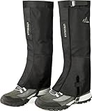Unigear Snow Leg Gaiters, Waterproof Boot Gaiters for Hiking Walking Climbing Hunting Skiing 1000D Fabric (Large)