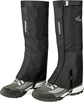 Unigear Gamaschen Outdoor Wasserdicht zum Wandern, Beinschutz Gamasche für Fahrrad Trekking Schneewandern, Verstellbar, Atmungsaktiv