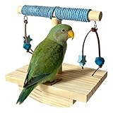Yaztauho Perchoir à Oiseau,Jouet pour Inséparables | Casse-Tête pour Perruche - pour Ara Conure Perruche Éleveurs Volières Zoo Salon Chambre Bureau