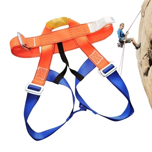 Genérico Climbing helmet climbing harness - harness climbings harnesss | half-body safety belt - abseiling equipment climbings equipment via ferrata set thick comfortable men