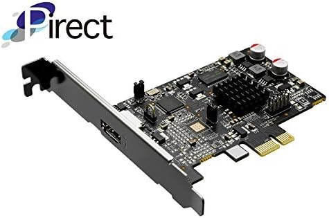 Uldra-P1 Video Capture Card, Stream and Record in 1080p30, Ultra Low Latency Preview, H.264/AVI Software encoding, PCI-Express x1