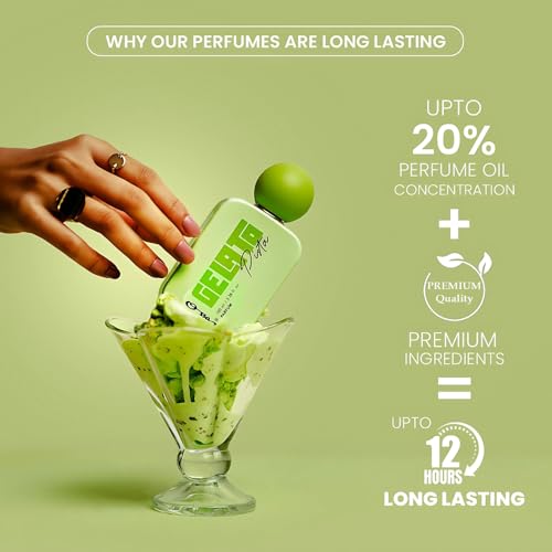 Image of Ossa Gourmand Gelato Pista Parfum For Men & Women, 100ML | Premium Long lasting Fragrance For With Pistachio, Bergamot And Vanilla Extract Notes | A Must Have Gift for Fragrance Lovers