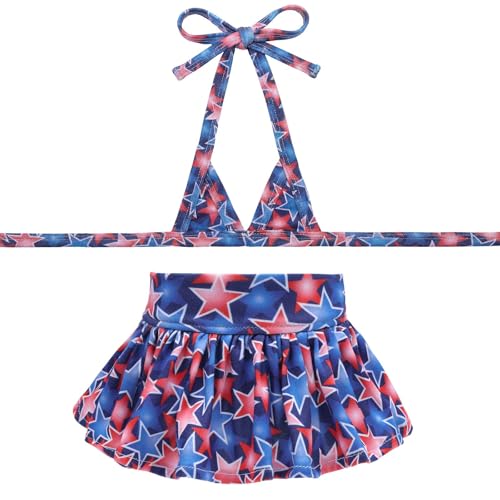 Image of CuteBone Dog Bikini Dress, Stylish Swimsuit Costume for Small Dogs, Comfortable & Adjustable Puppy Bathing Suit, Soft Outfit Pet Apparel for Beach, Pool and Summer Fun DB39M
