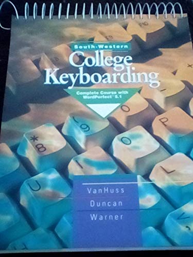 South-Western College Keyboarding: Complete Cou... 0538712589 Book Cover
