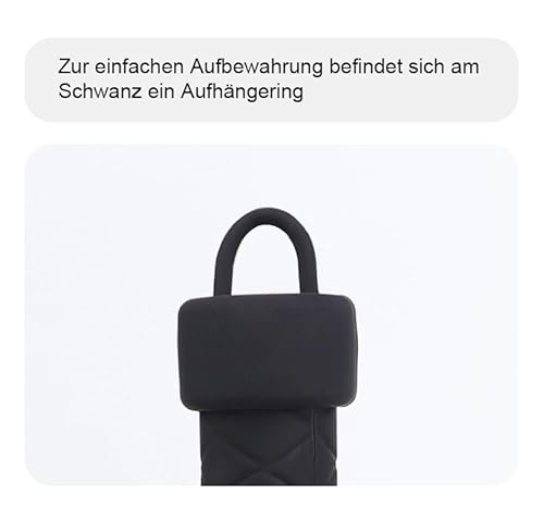 BDSM 63cm Silikon Peitsche Training Peitsche Gerte Reitgerte SM Bondage Flogger mit Hängenden Ring Erwachsene Erotisch Flirtenpeitsche Pferd Peitsche Adults Sex Spanking Extrem Sexspielzeug (Schwarz)