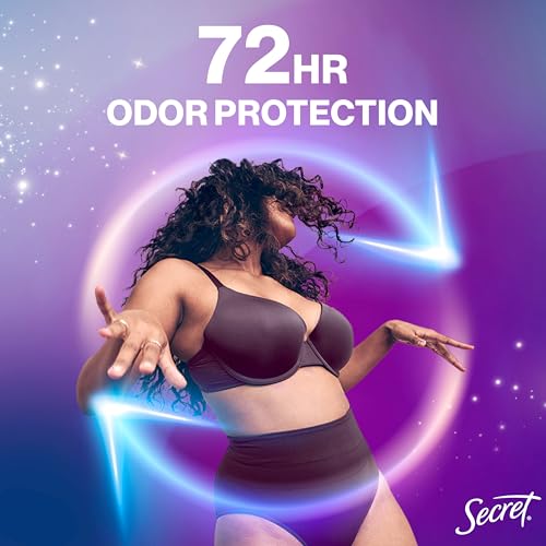Secret Whole Body Deodorant Stick, Spray & Cream Travel Size Regimen Pack for Women, Peach & Vanilla Blossom Scent, Aluminum Free Deodorant, 72 HR Odor Protection, 0.5 oz, 1.0 oz, 0.8 oz - image 4
