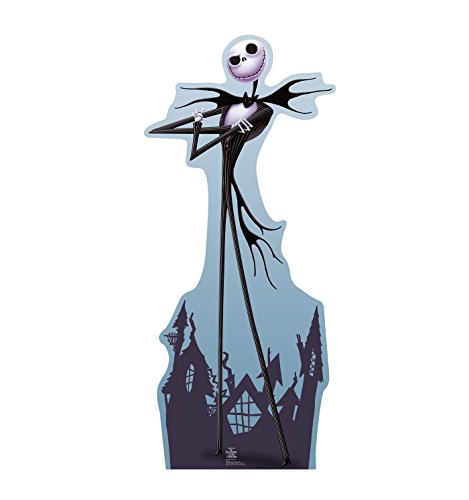 image for Cardboard People Advanced Graphics Jack Skellington Life Size Cardboar
