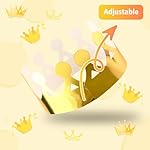 Paper Crowns Hat for Gold Foil Party Hat Birthday Party Baby Shower beauty pageant Photo Props - Image 2