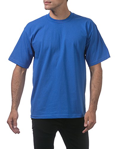 Image of Pro Club Men's 3-Pack Heavyweight Cotton Short Sleeve Crew Neck T-Shirt