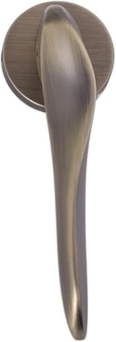 GLINEA Zinc Alloy Indoor Silent Door Lock Bedroom Kitchen Wooden Door Handle Household Door Magnetic Split Lock Color Asian Green Bronze