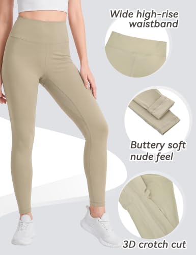 Image of Gnainach Bootcut Leggings Girls Teens High Waist Soft Stretch Yoga Pants | Flare Design With Gusseted Crotch,Interlock Seams Reduce Chafing, For Dance, Yoga, Running, Ballet, Daily Wear