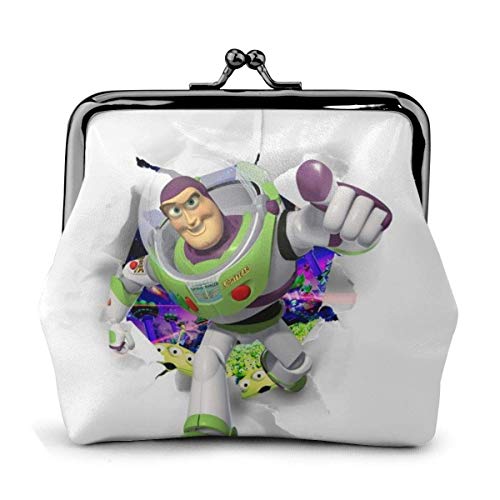 Preisvergleich Produktbild Toy Story Buzz Lightyear Münzgeldbörse Geldbörsen Kreditkarten Beutelschloss Exquisite Schnalle Make-up Handy ändern Frauen Leder Geldmünzen Geldbörsen Geldbörsen