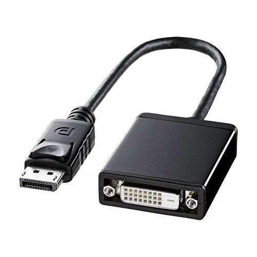 Amazon.co.jp: サンワサプライ DisplayPort-DVI変換アダプタ 0.2m AD