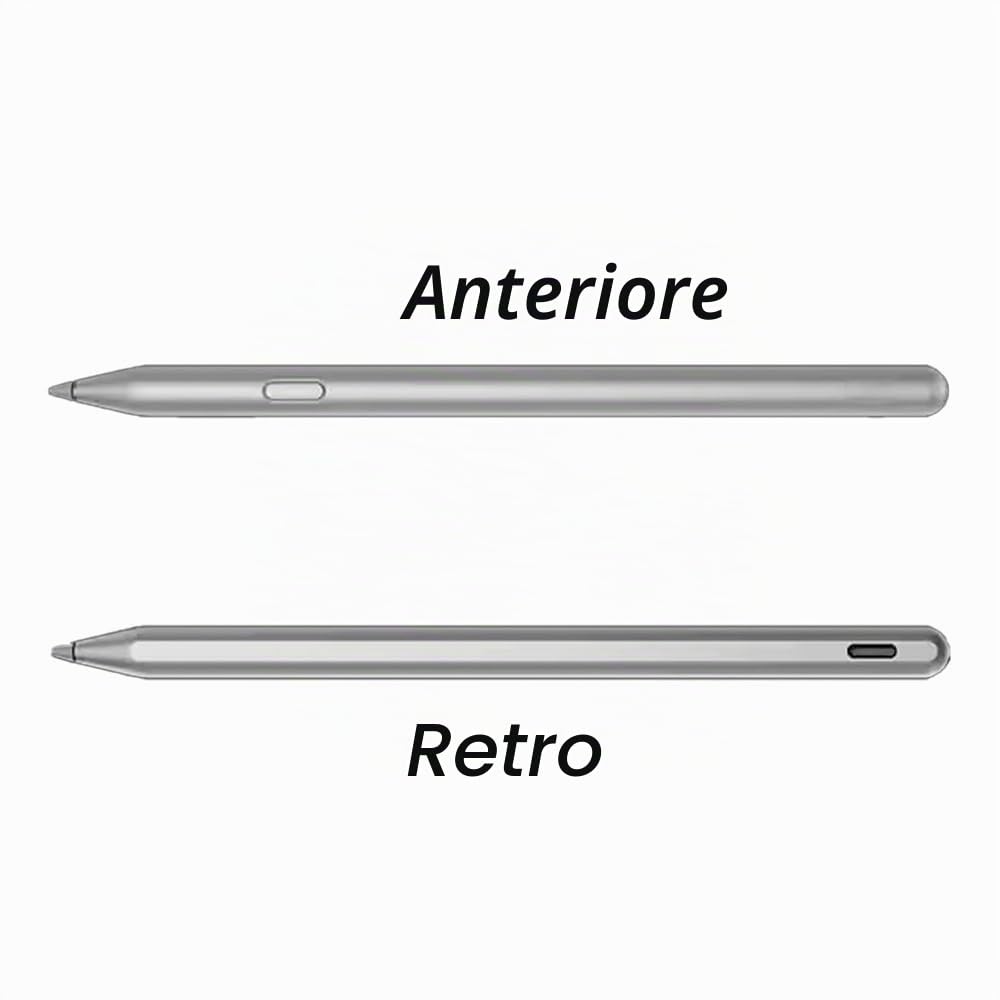 Pen Plus AP500U Compatibile con Lenovo Tab M11, P12, K11, Y700, M10 Plus 5G - Stylus con Supporto LPP 2.0, 4096 Livelli di Pressione, Palm Rejection, Attacco Magnetico