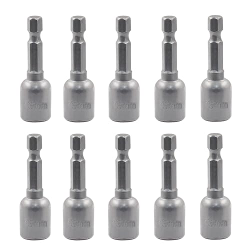 Waziaqoc 3/8" (10mm) Nut Driver Set, 10 Pcs