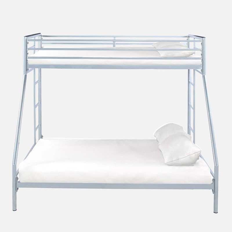 Image of Twin Over Twin Metal Bunk Bed |Bunk Bed Without Storage for Kids | Double Decker Bed for Kids Room Furniture |Metal Bunker Bed (Mattress Not Included)