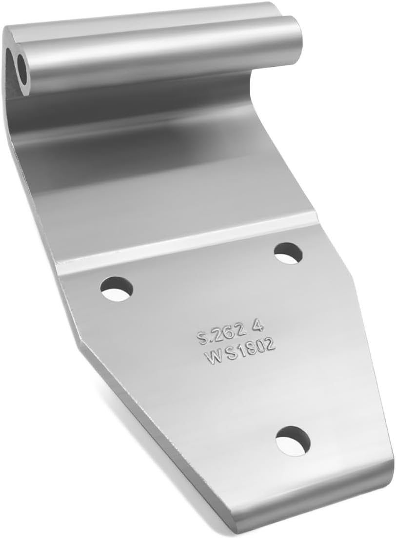 HS7003 S2664 Commercial Vehicle Four-Hole Door Hinge - 8.74x2.67x2.12in, Φ0.59, Heavy-Duty Steel, for Trucks & Buses - Durable & Precision-Made（4-Piece Set）