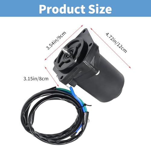 Image of Tilt Trim Motor Replacement for Yamaha 4-Stroke F75LA F90JA F90LA F90XA 2013-2018 F75TLR F90TJR F90TLR F90TXR 2005-2012 6D8-43880-01-00 6D8-43880-09-00