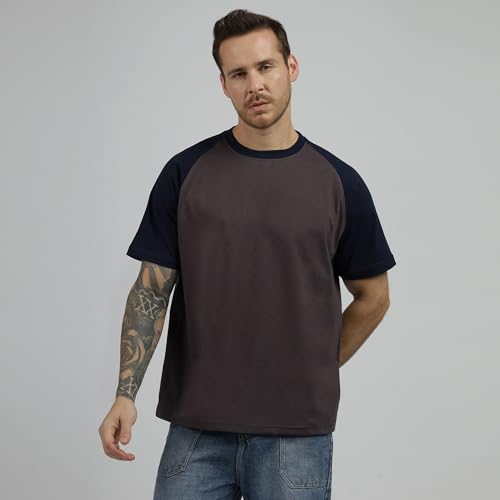 Image of BE SAVAGE Raglan 210 GSM T-Shirt for Men Casual Wear T Shirt T Shirts for Men