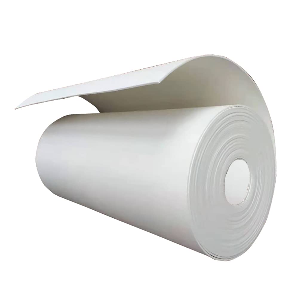 Goonsds Light Ceramic Fiber Insulating Blanket - High Temperature Durable, Weight Length 1M,Width 610Mm Thickness 3Mm