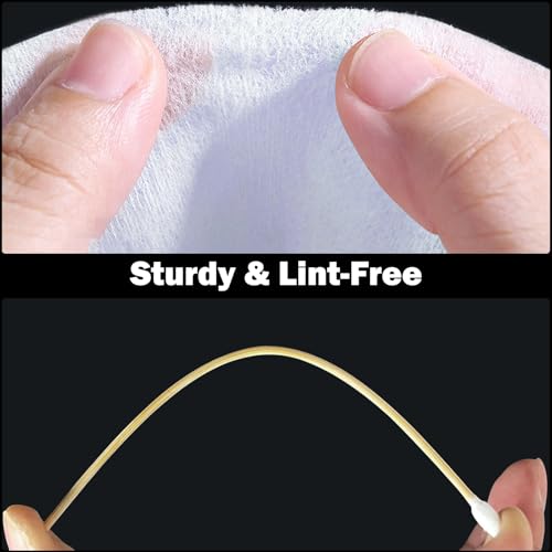Gun Cleaning Supplies - 600 Cotton Patches and 200 6-Inch Long Cotton Swabs, Disposable Cleaning Wipes Case - Lint Free & Highly Absorbent, Guns, Fit Most Caliber Firearms - Thumbnail 5