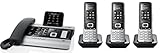 dx800a swisscom voip mit Anrufbeantworter Gigaset DX800A SET mit 3x S850HX Mobilteil - VoIP, ISDN, Anrufbeantworter, Bluetooth® ECO DECT