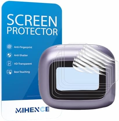 Compatible for JBL Live Beam 3 Screen Protector, PET HD Protective Film Compatible for Live Beam 3 Earbuds (6PCS), transparent
