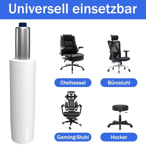 Bemacom Gasdruckfeder Bürostuhl Gasdruckdämpfer belastbar bis 200kg - Druckfeder Gasfeder Gaslift für Bürostuhl, Drehstuhl, Hocker… – Ansicht 5
