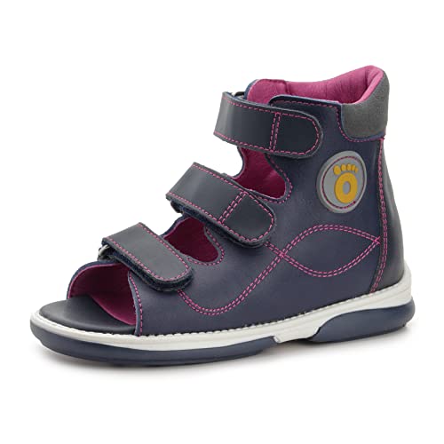 Betti Corrective Orthopedic High-Top AFO-Like Microfiber Sandal