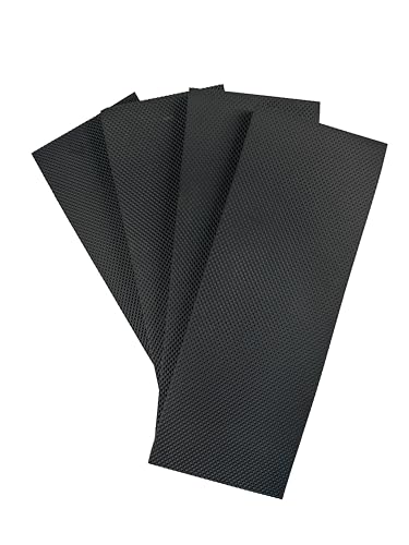 Tigsport Garage Wall Protector Garage Car Door Protector Bumper Guard for Inflaming Ultra Self Adhesive EVA Foam for Warehouse (Black 4 Pack:15-3/4x5-29/32x0.79)