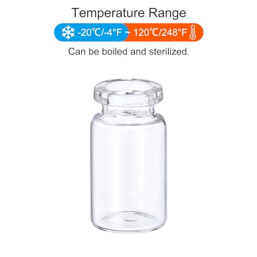 Petite bouteille d'échantillon vide en verre 7ml pour préserver vos solutions - 5