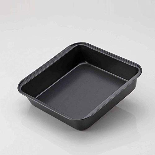 Prostuff.in Square Cake Pan, 8-Inch Bakeware Non-Stick Carbon Steel Pan Deep Dish Oven Baking Mold Baking Tray Ovenware for Cakes, Bread, Pizza, Cookies