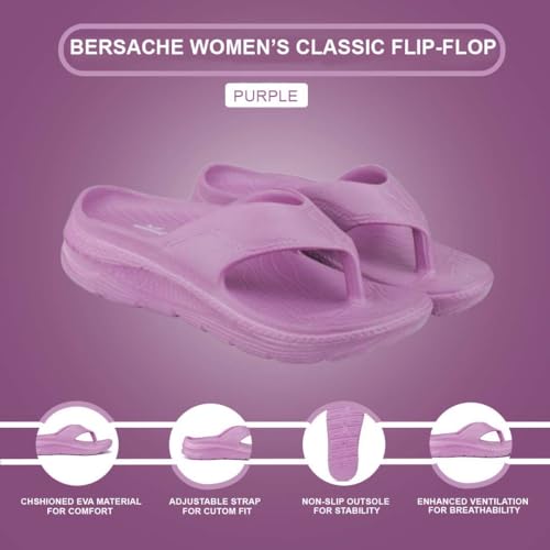 Image of BERSACHE Extra Soft Classic Casual with Regular wear with Ultra Soft & Flexibility Technology Flipflop for Women's /Girl's