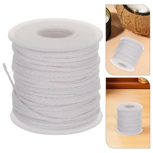 3 rollos de mechas de algodón trenzado para velas DIY miniatura 7