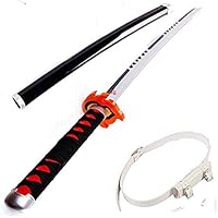 鬼滅の刃　鬼の刀剣　模造刀 Amazon.co.jp: COSPLEE 鬼滅の刃 104CM,柄28CM,鞘76CM,刃70CM