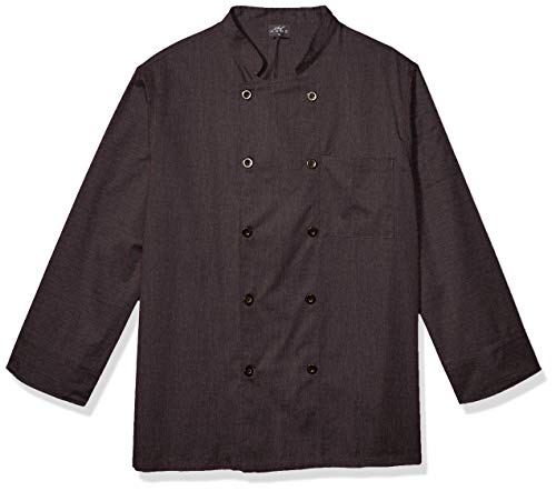 Chef Code Herren Cc124lt Kochjacke, Anthrazit, Large Cover