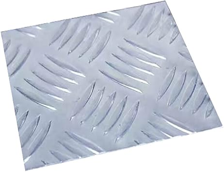 Aluminum Tread Sheet Diamond Chequered plate Checker Embossed Tile Alloy Floor Deck Anti-skid thickness2.5mm,500mm*500mm(1pcs)