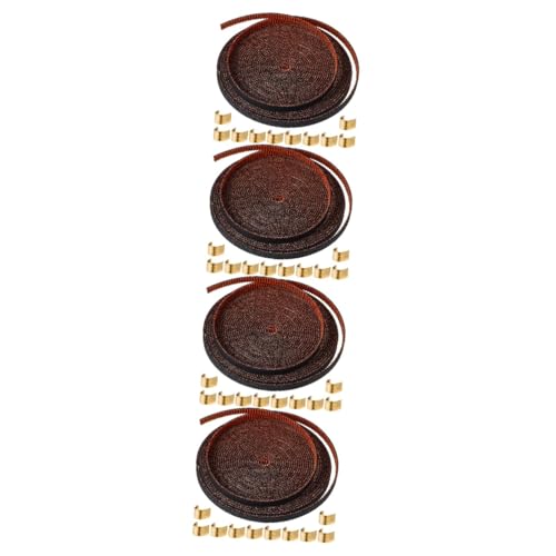 SOLUSTRE 4 Sets Printer Belt Rubber Open Timing Rubber Belt for Printer Replacement Buckle Accessory