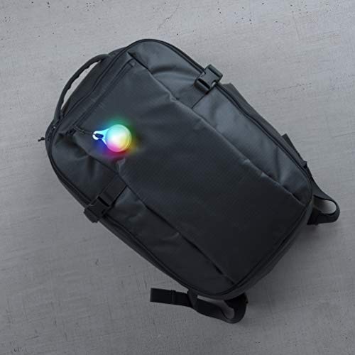 Nite Ize SpotLit XL Luz de LED recarregável com Mosquetão com Disc-O Select, Luz de Chaveiro que mud