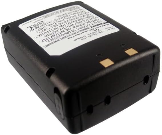 Miniatura 2 de Synergy Digital Batería de radio de 2 vías, compatible con radio Icom BP-166 de 2 vías, (Ni-MH, 12 V, 1000 mAh), repuesto para batería Icom CM-166