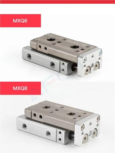 Vérin pneumatique rigide double tige MXQ alésage 16mm course 30mm - 6