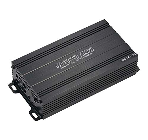 Amplificatore Ground Zero GZCS A-4.80 4 Canali analogico per autoradio di serie