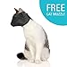 Cat Grooming Bag - LARGE, cat restraint bag + FREE Cat Muzzle by, Downtown Pet Supply