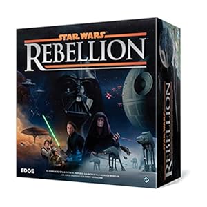Fantasy Flight Games | Star Wars: Rebellion | Juego de Mesa Estratégico para Adultos y Jóvenes en una Galaxia Muy Lejana| A Partir de 14 Años | De 2 o 4 Jugadores | 3-4 Horas por Partida | Español