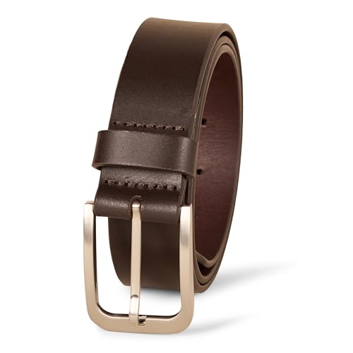 Amazon Essentials Cinturón clásico Jean en Piel...