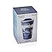 Spode Blue Italian 8oz Porcelain Travel Mug with Lid – Scenic Patterned Drinkware with Decorative Border - Portable Ceramic Coffee Cup for Brunch, Tea, On-the-Go Hot Beverage Moments