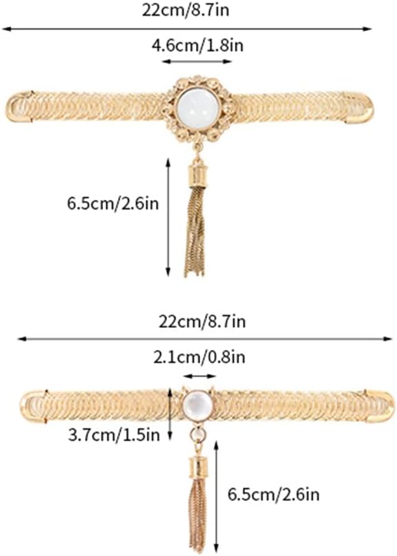 FMURY Convenient Curtain Strap Curtain Clip Free Punch Curtain Buckle Curtain Tie Metal Buckle Elastic Curtain Clip(D)