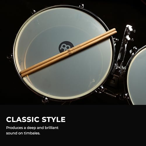 Image of Timbale Sticks, Pack of 3 Pairs, 7 /16 inch - American Hickory Percussion Drumsticks - MADE IN GERMANY