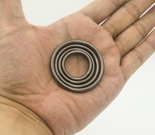 40pcs 4 Sizes O Rings Welded Strong Metal Heavy Duty Round Ring for Pet Collars Buckle Belts Strap Webbing Sewing - Image 4